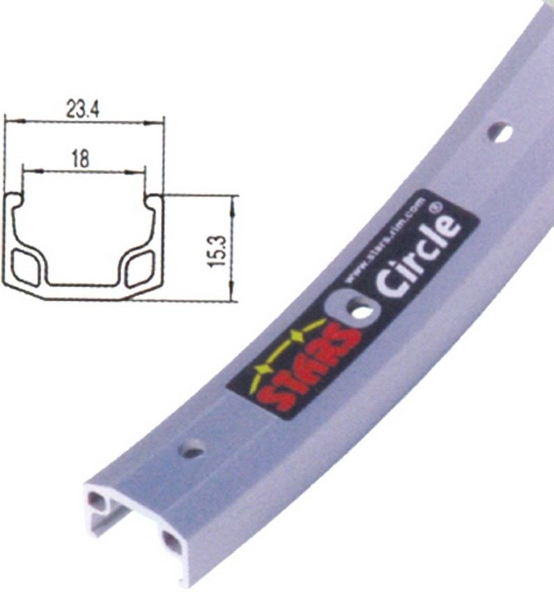 *OBRUČ 27 X 1.1/4 ALUMINIJUM 36X14G