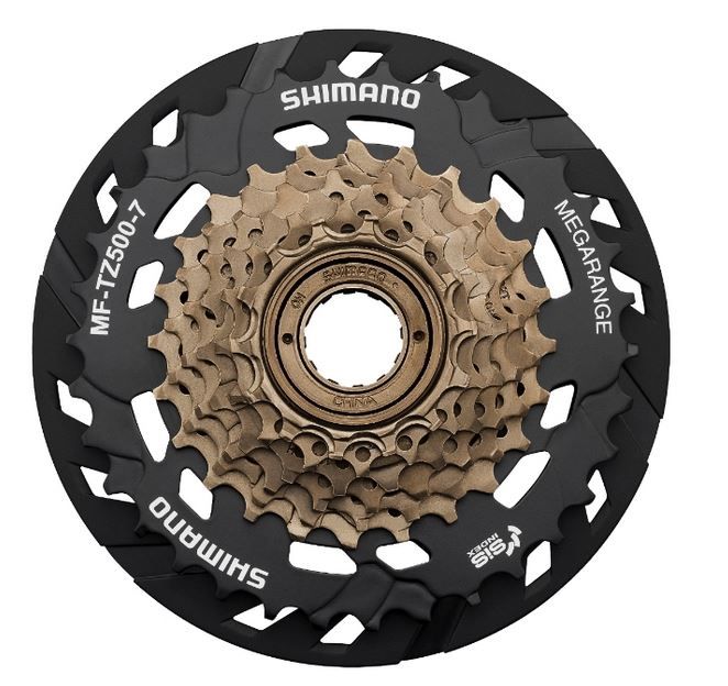 *NAVOJNI LANČANIK 7 BRZINA SHIMANO TOURNEY MF-TZ500-14-28 SA ZAŠTITOM OD LANCA