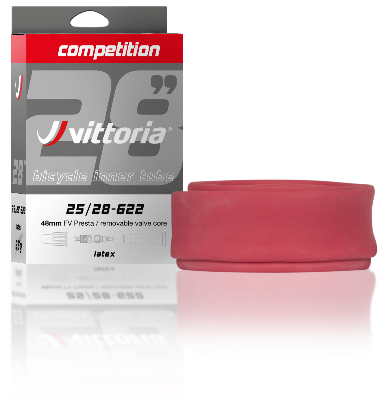 *Vittoria unutrašnja Competition Latex 700×25-28 FV Presta 48mm