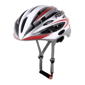 KACIGA FORCE ROAD crveno-bela L/XL 