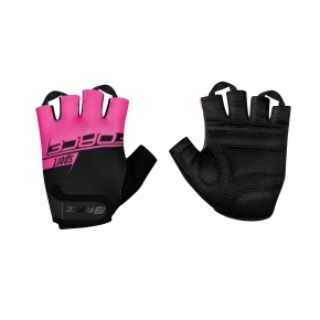 RUKAVICE SPORT LADY crno-pink S