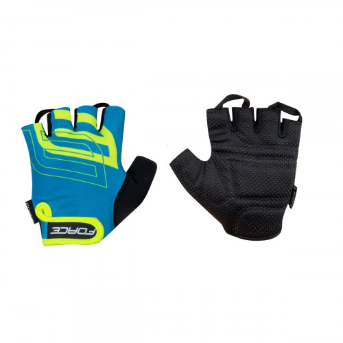 RUKAVICE SPORT PLAVO FLUO XS